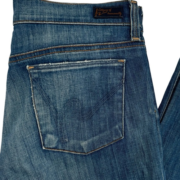 Vintage '00s Citizens of Humanity Low Rise Flare Jeans Jerome Dahan | Size 27 - Picture 7 of 10